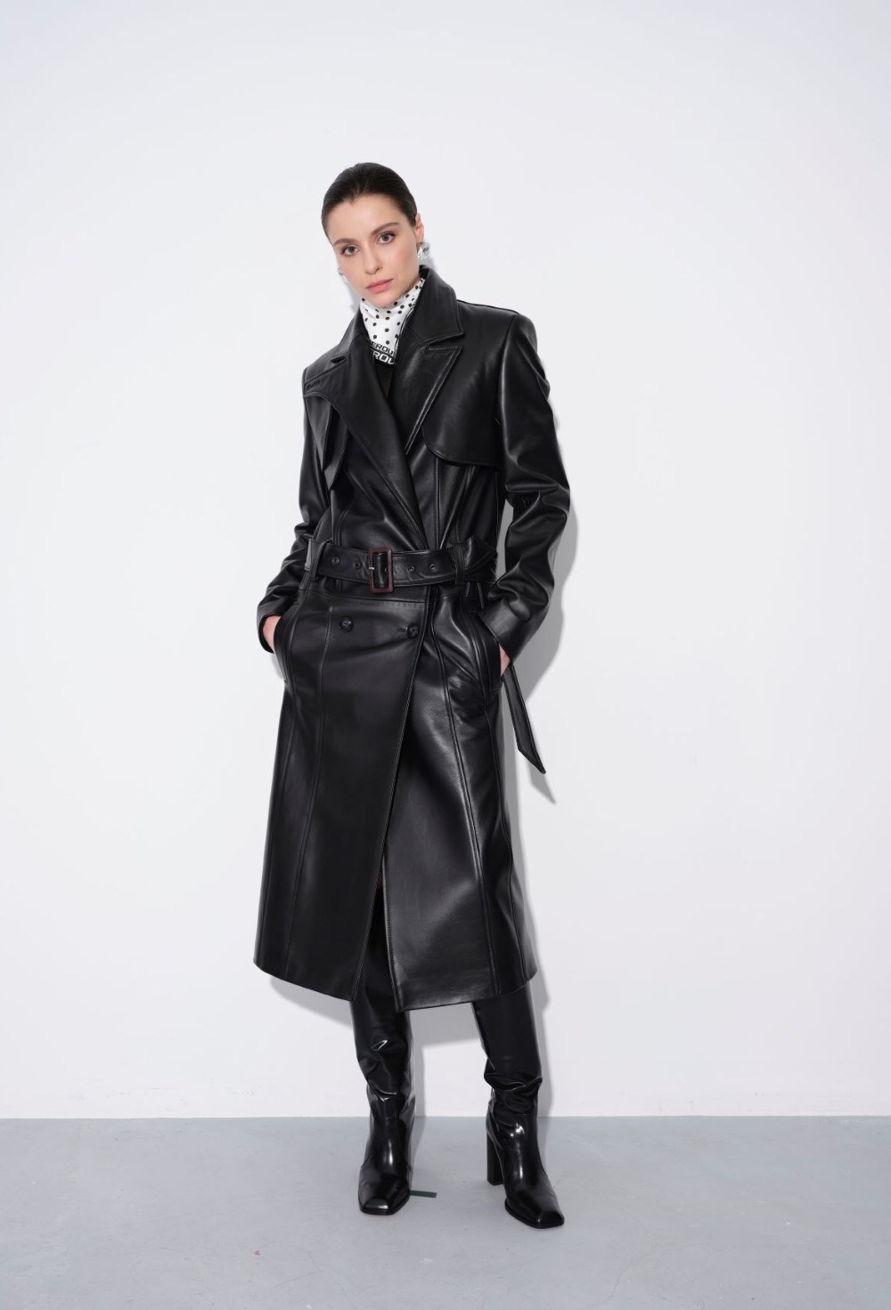 Тренч Кожа - фото 110589