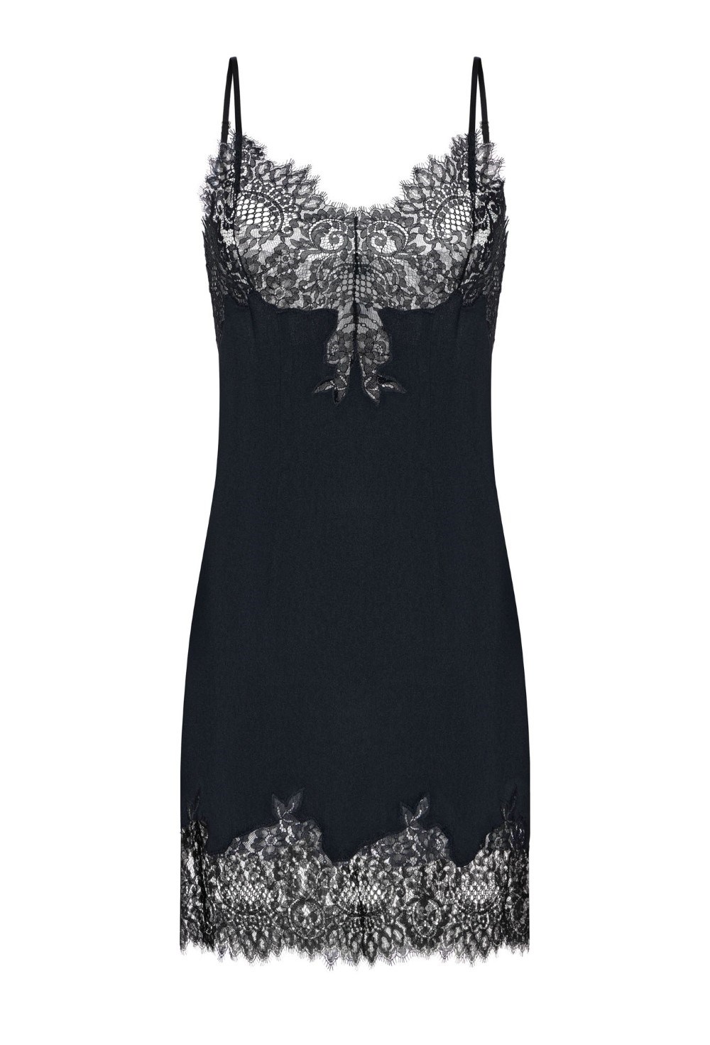 Платье-Комбинация Мини Из Крепа - фото 110699