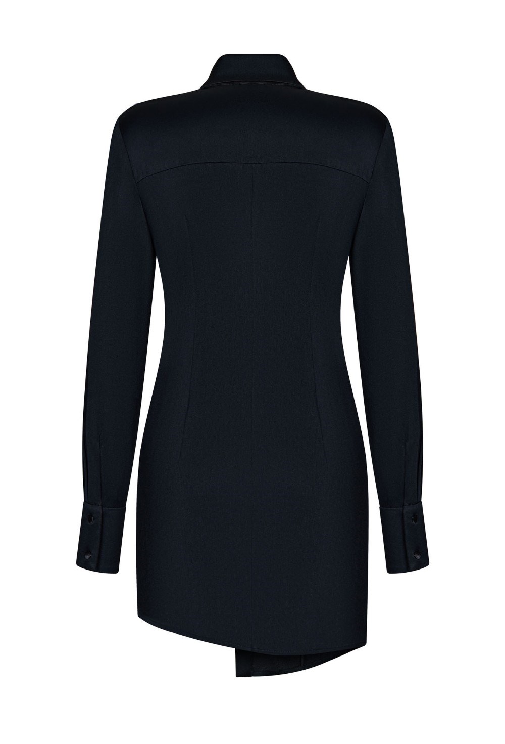 Платье-Рубашка Из Вискозного Крепа - фото 110708