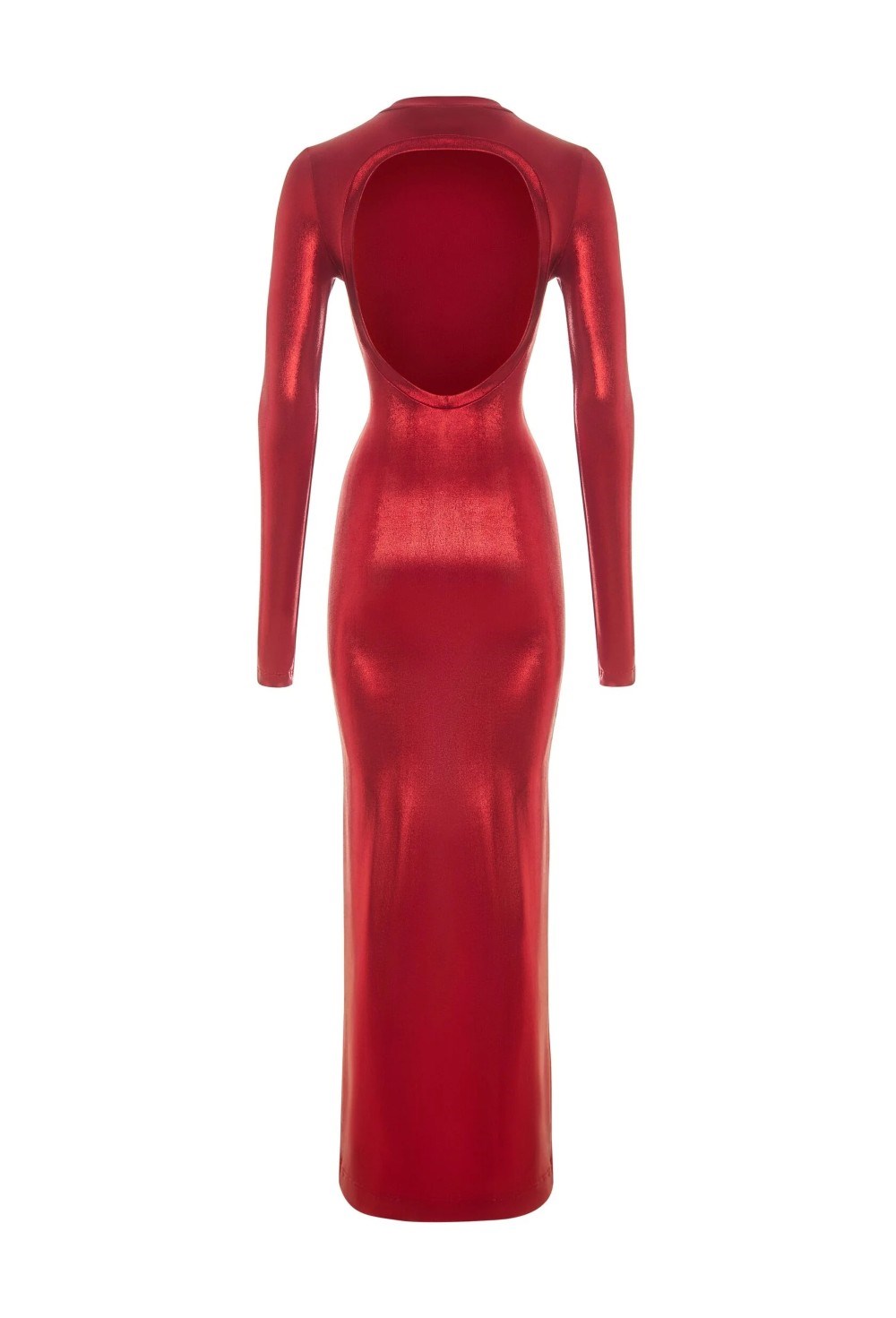 Платье Трикотажное С Открытой Спиной - фото 110732