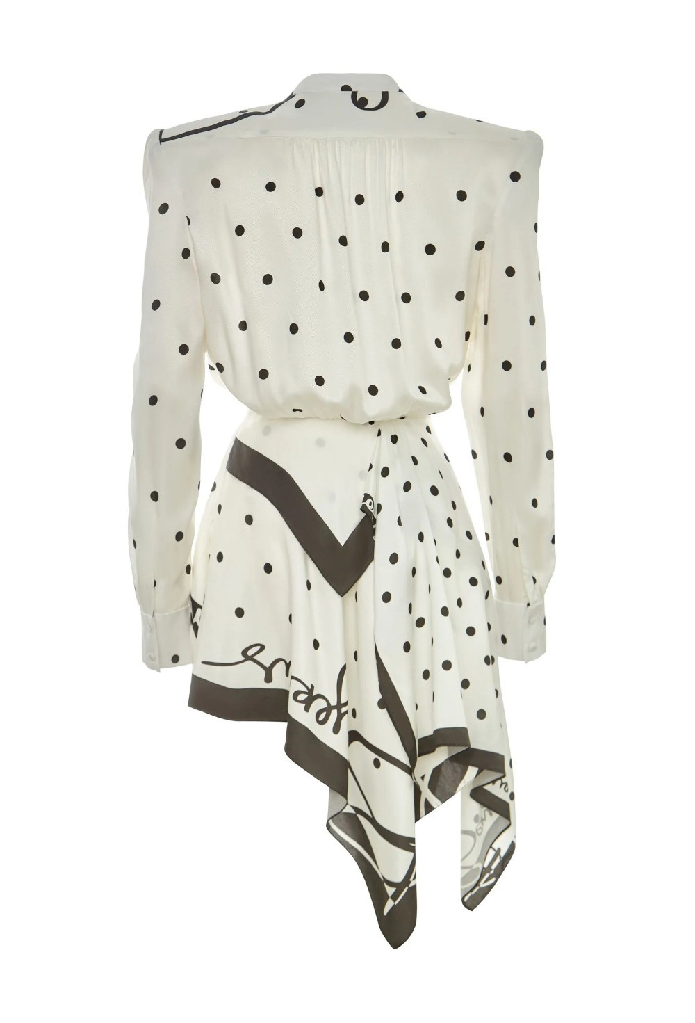 Платье С Акцентными Плечами - фото 110764