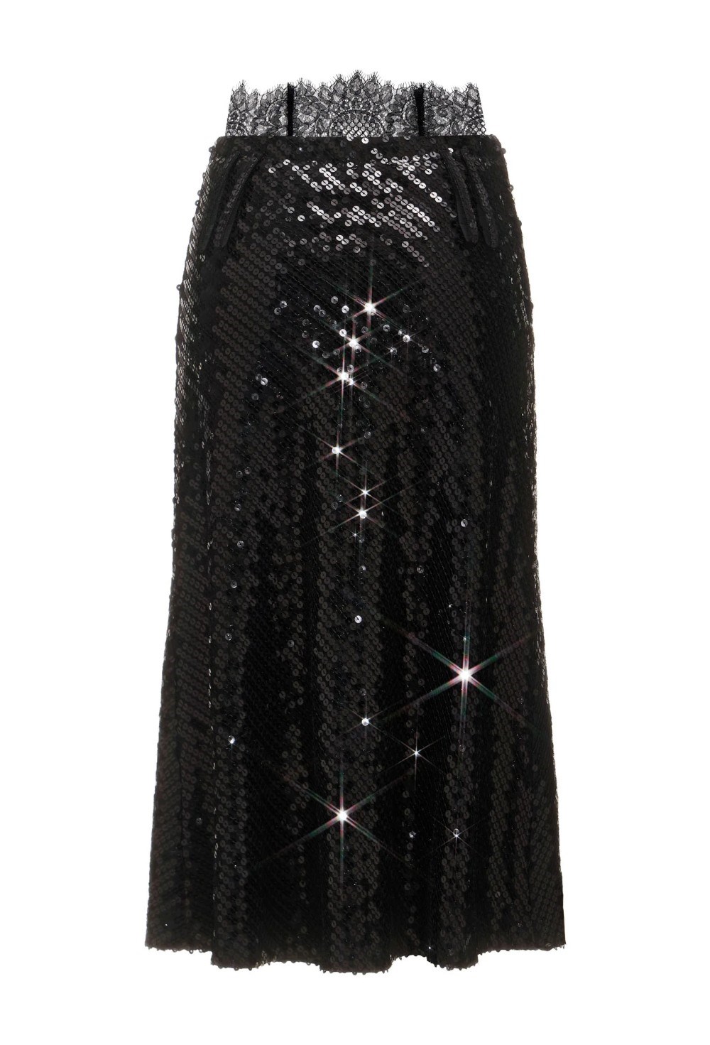 Юбка Миди Из Пайеток - фото 110818