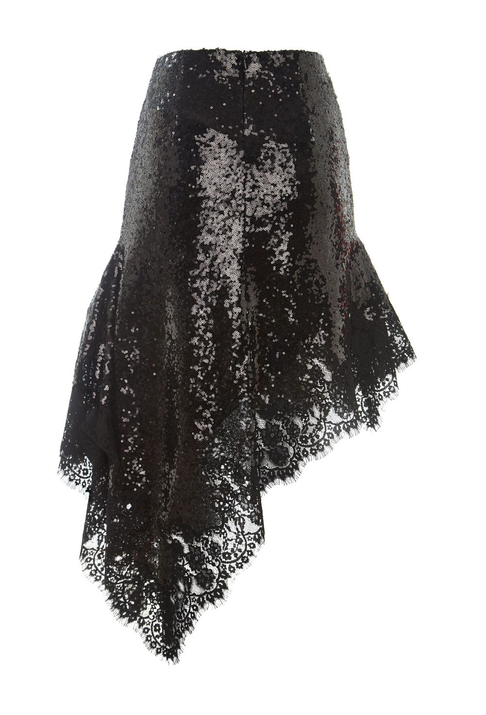 Асимметричная Юбка Из Пайеток - фото 110848