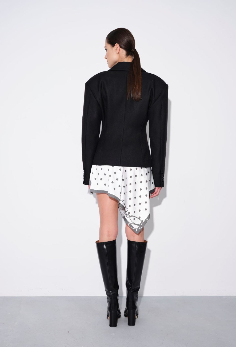 Юбка-Мини Асимметричная - фото 110859