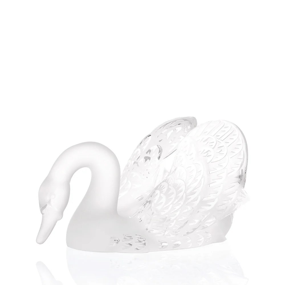 Скульптура Swan head down - фото 111198