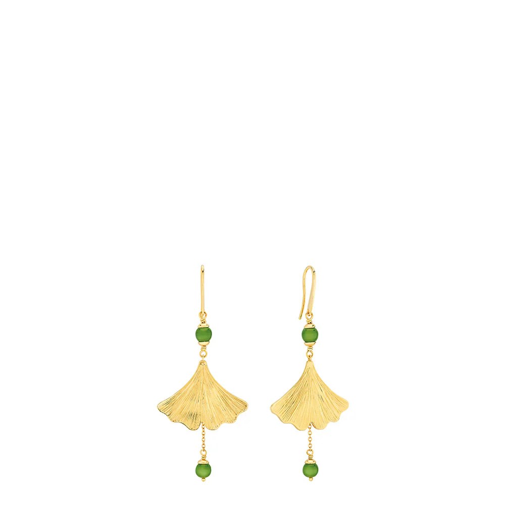 Серьги Ginkgo earrings - фото 111498