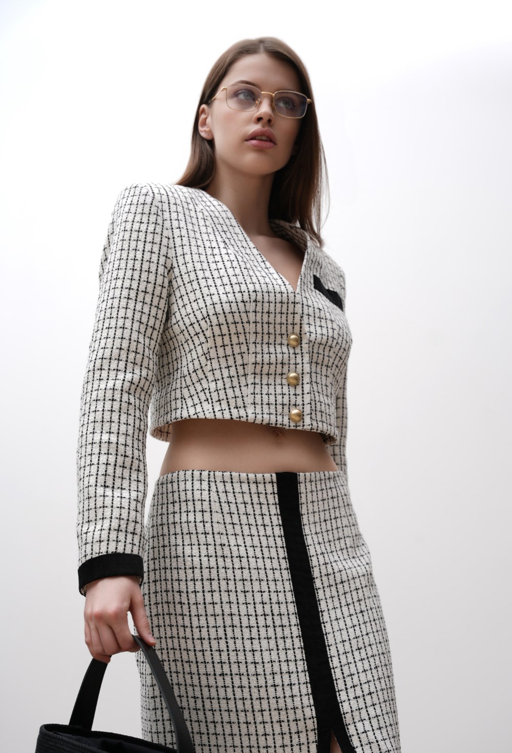 Твидовый жакет NICOLE - фото 111815