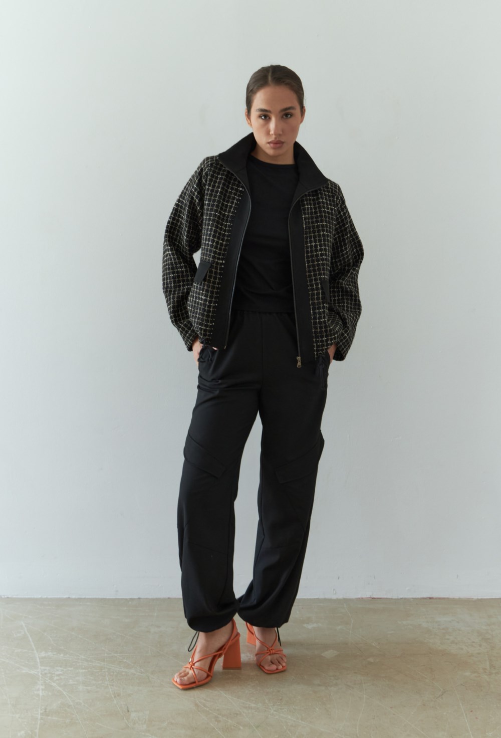 Бомбер PARIS BLACK - фото 111860