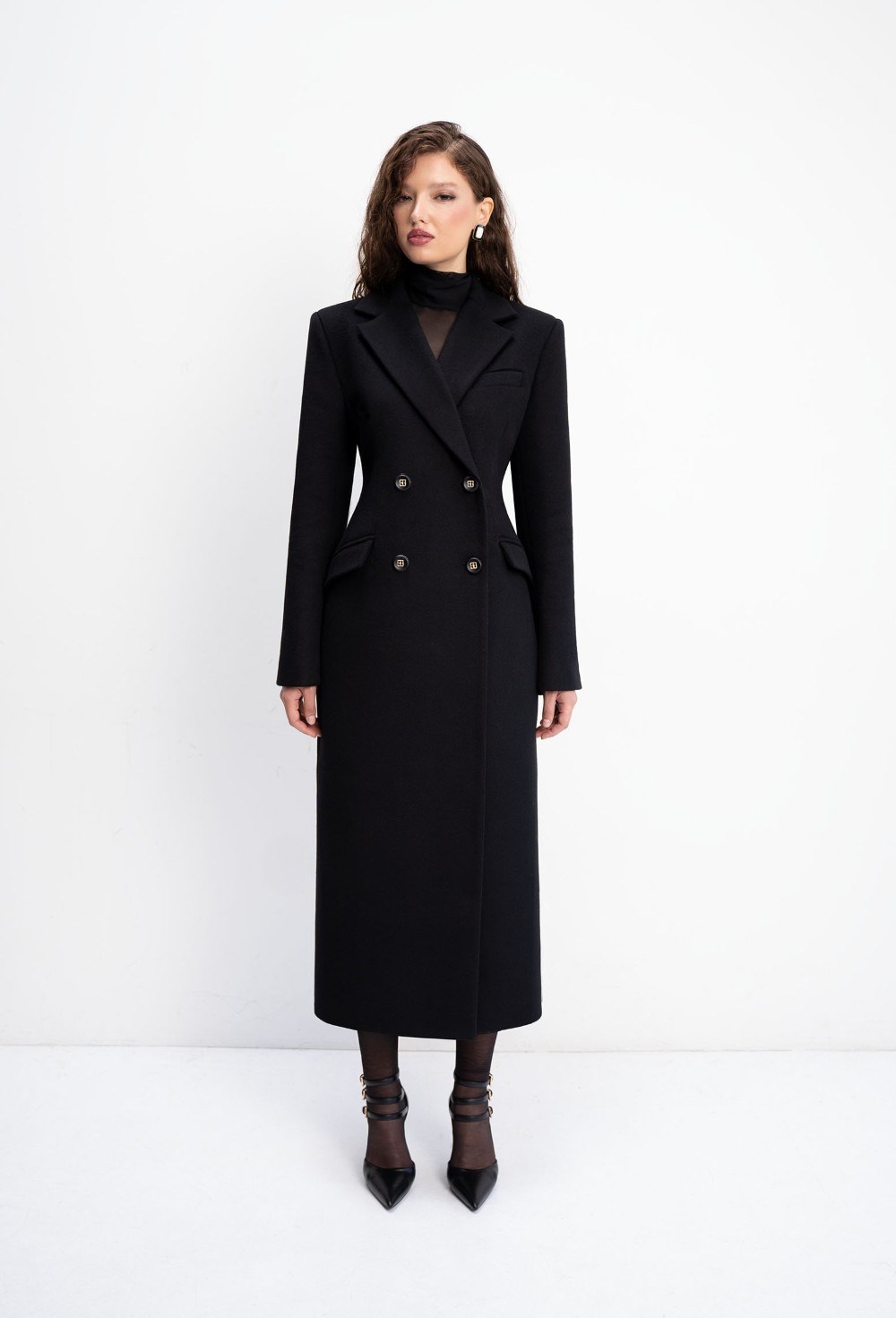 Пальто PIKA BLACK 125 CM - фото 112092