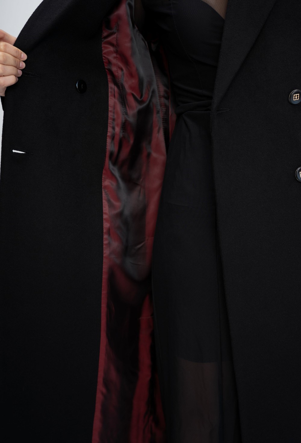 Пальто PIKA BLACK 125 CM - фото 112094