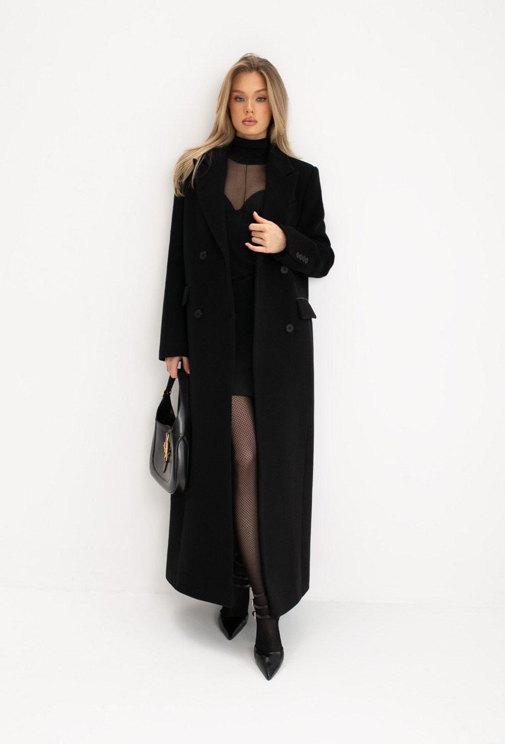 Пальто CLASSY BLACK MAXI 135 CM - фото 112123