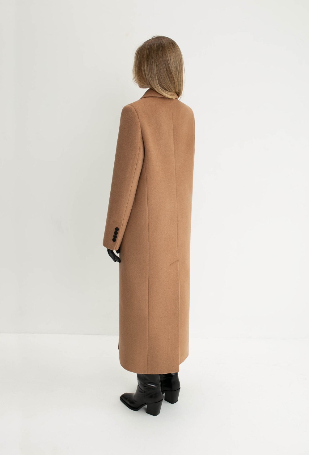 Пальто CLASSY CAMEL MIDI 125 СM - фото 112154