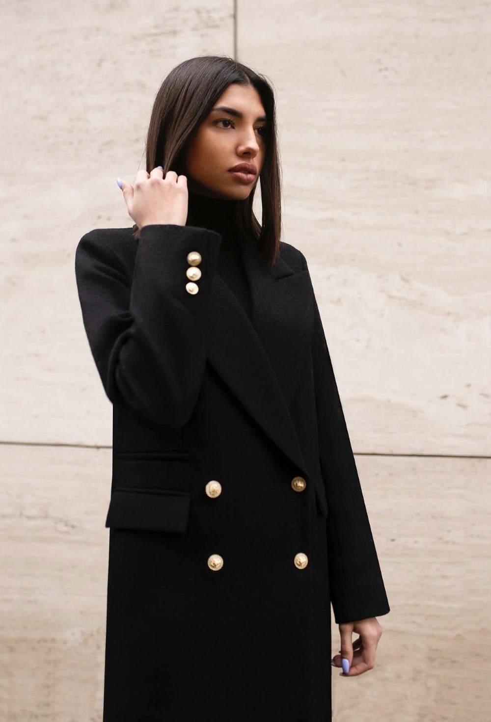 Пальто BLACK GOLD COAT - фото 112161