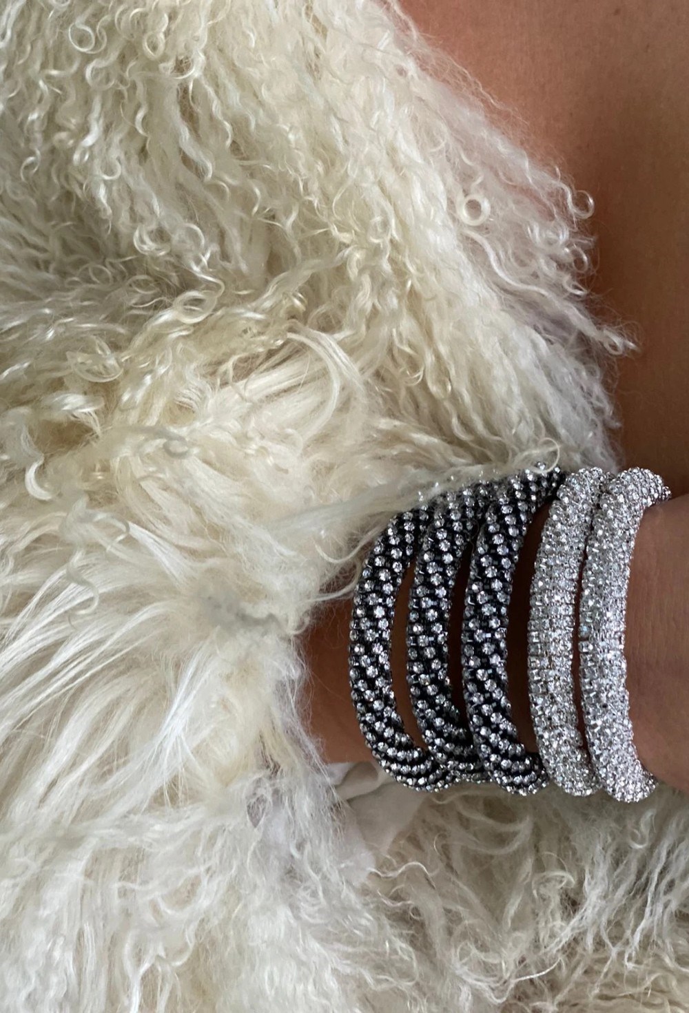 Браслет White Crystal Harness - фото 112973