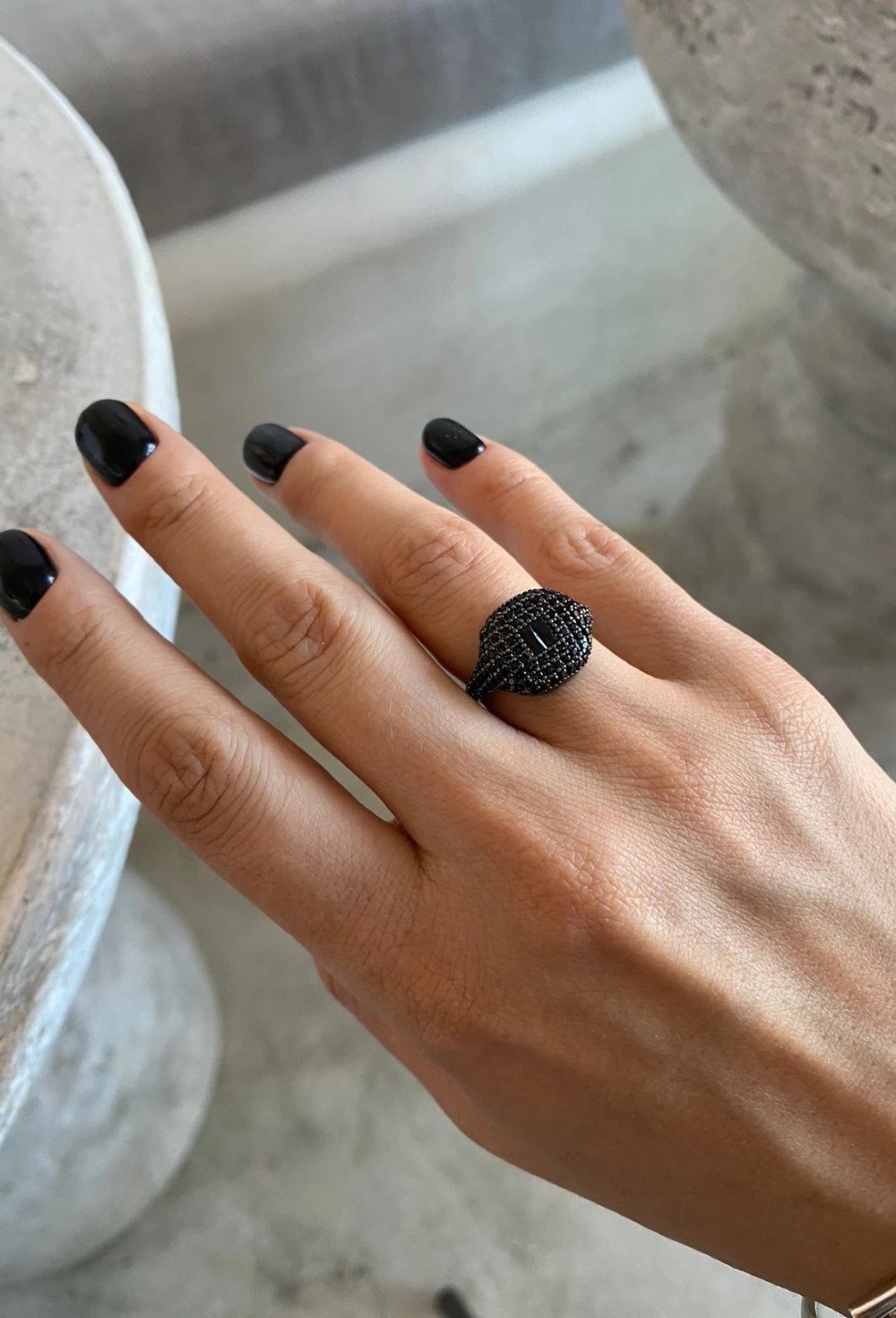 Кольцо Midnight Black - фото 112993
