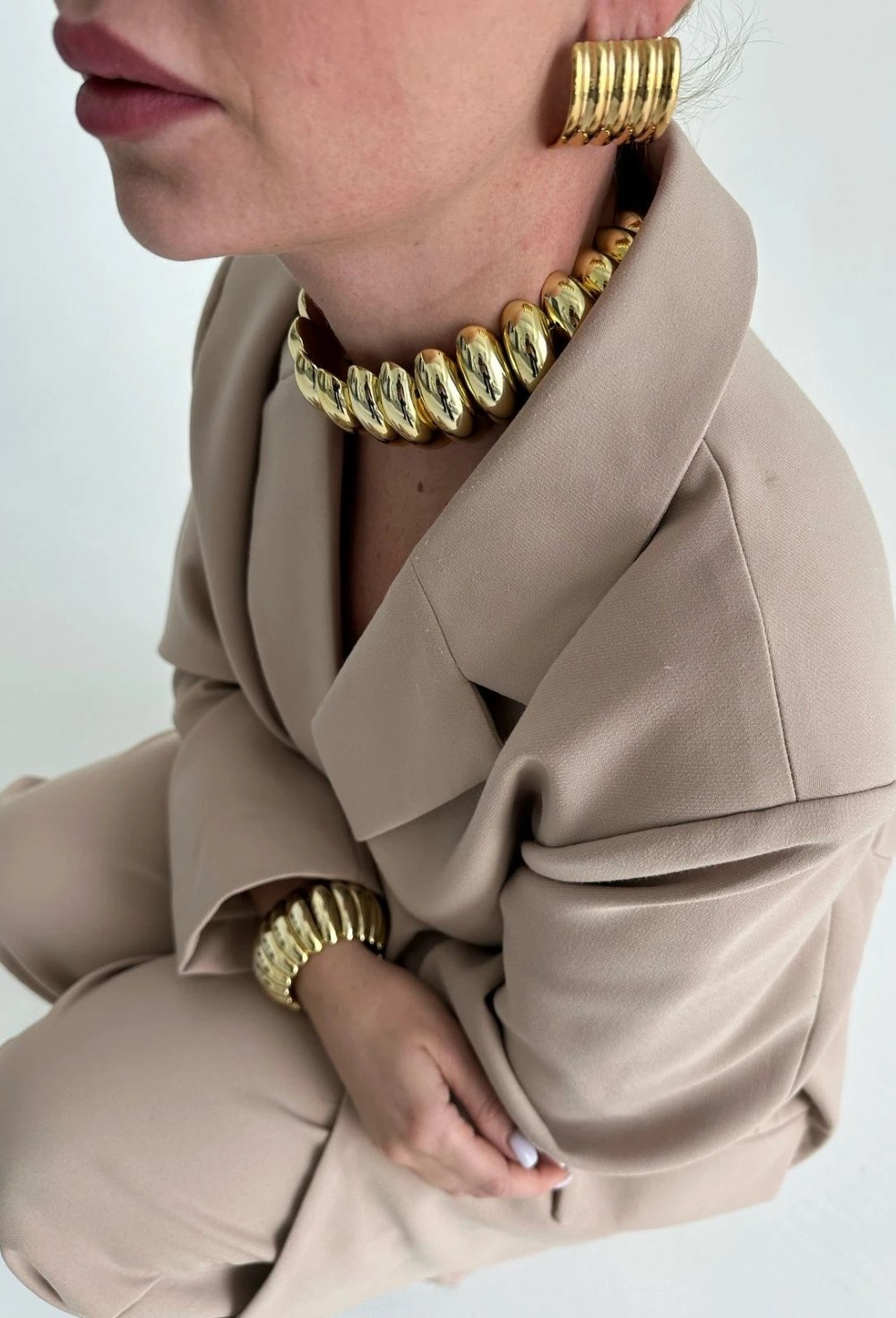 Колье Plated Gold - фото 113015