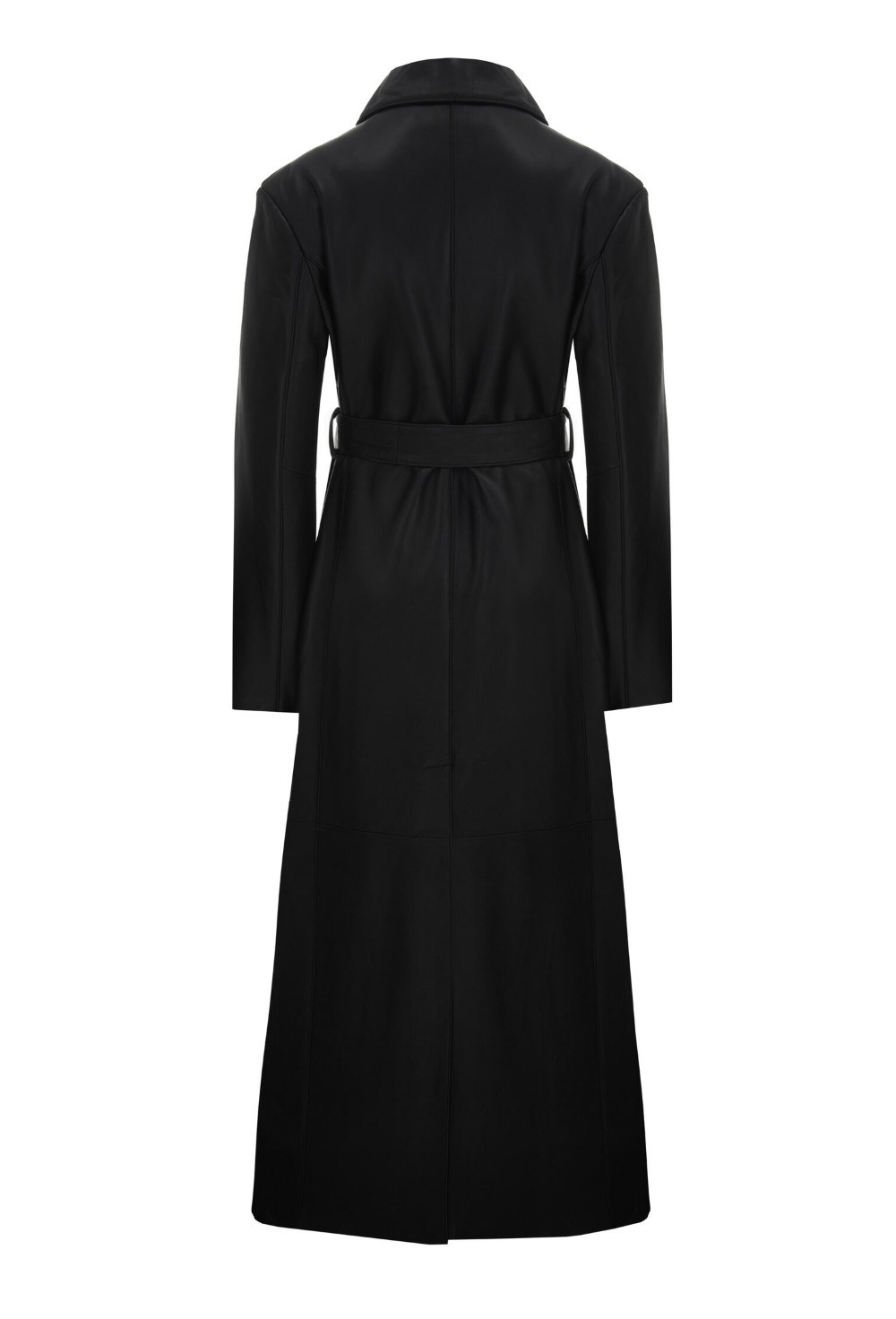 Кожаное пальто - фото 113491