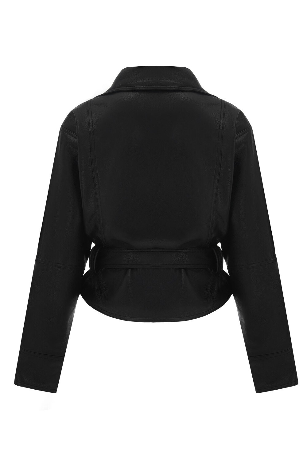 Кожаная куртка-обёртка - фото 113501