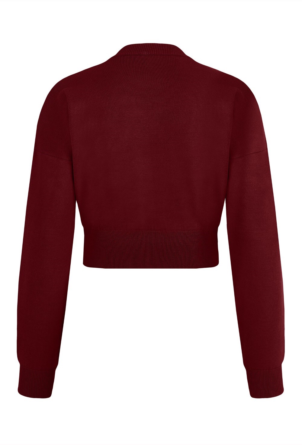 Укороченный вязаный кардиган - фото 113641