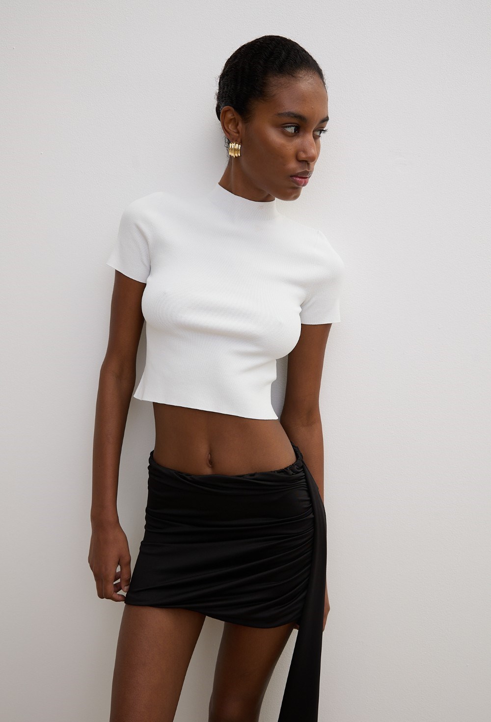 Юбка с драпировкой - фото 113699