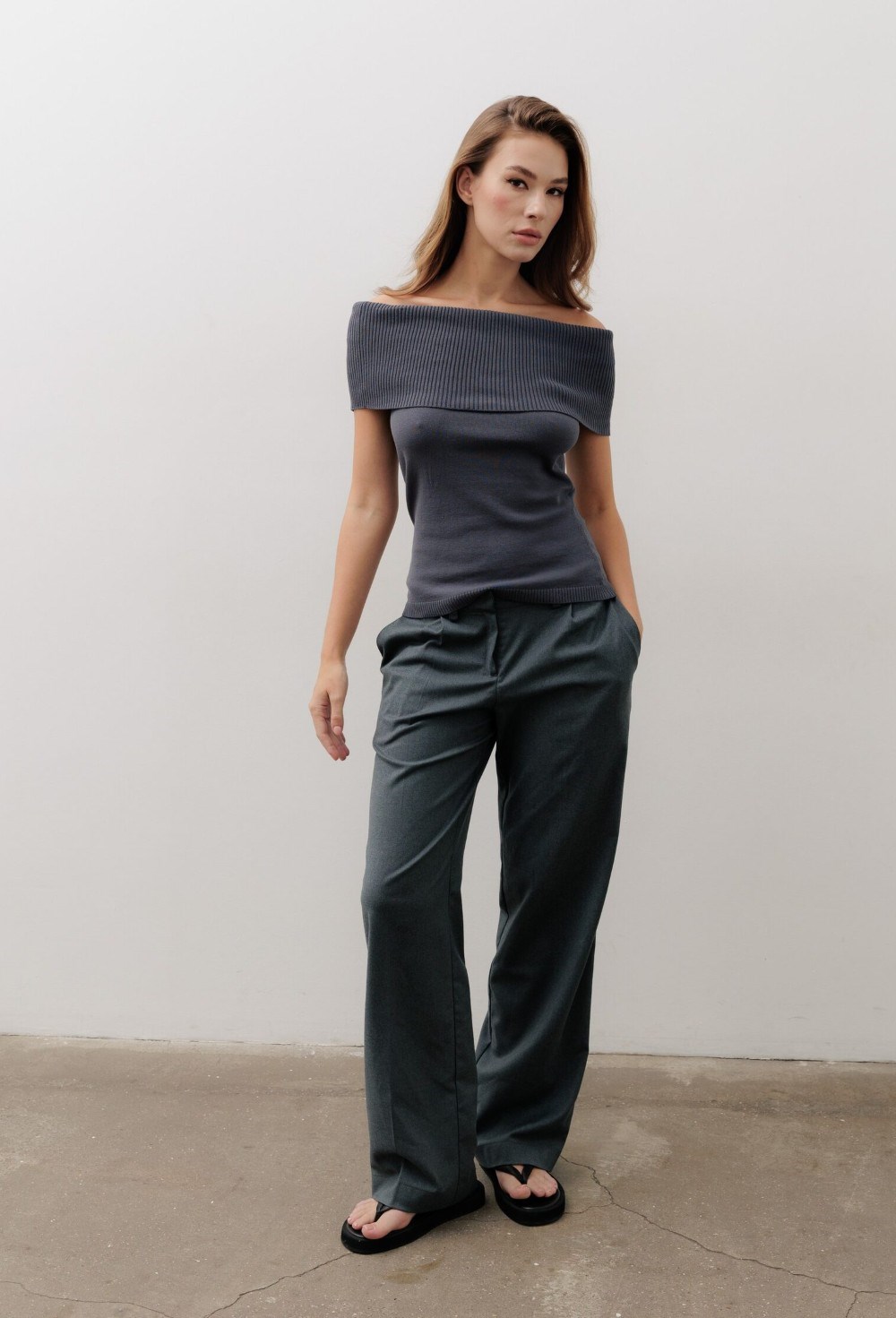 Топ с открытыми плечами - фото 113781