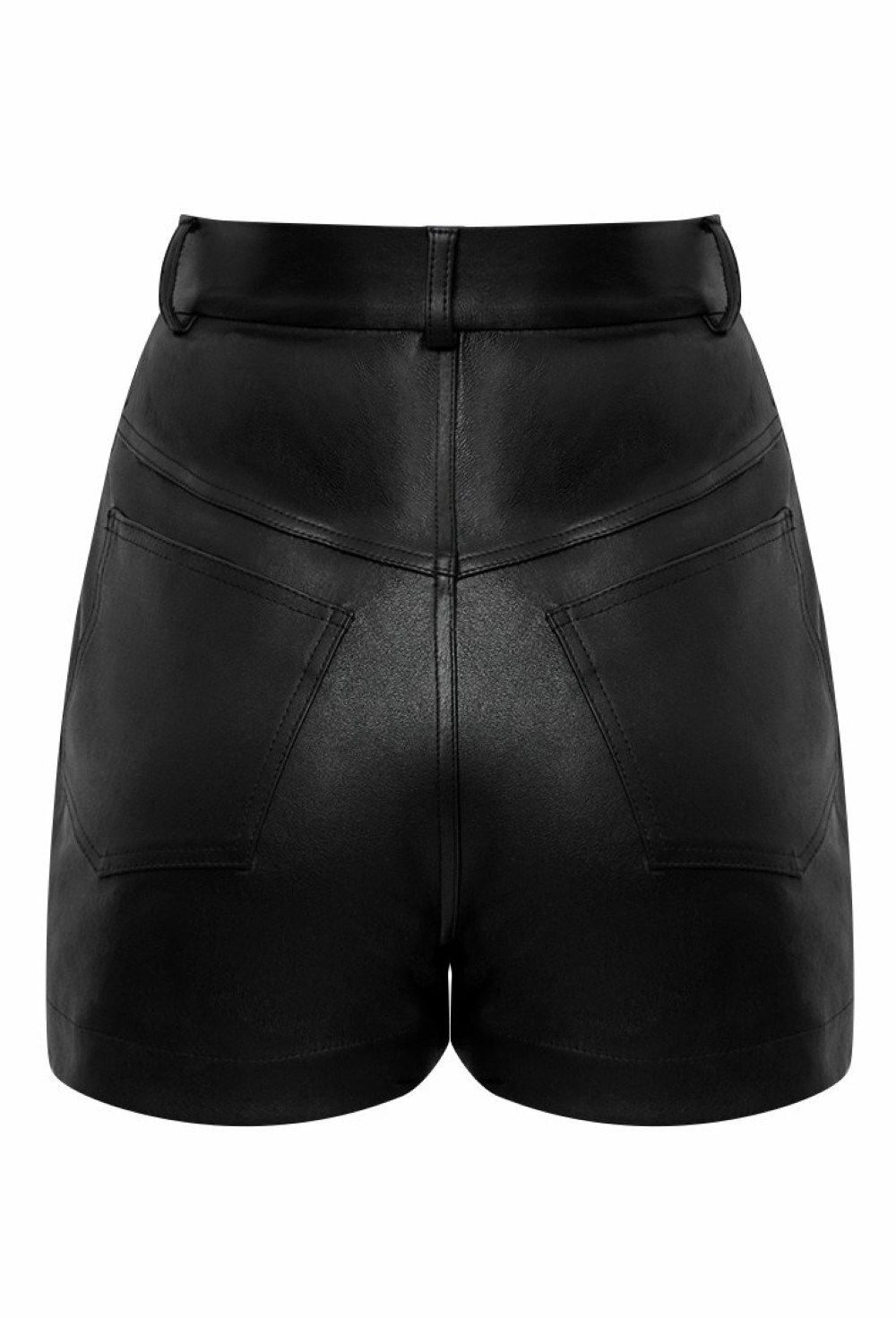 Шорты кожаные - фото 113858