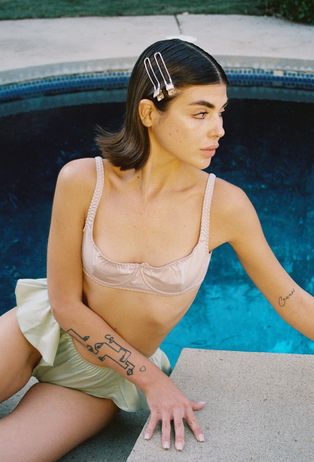 Бюстгальтер CREME SATIN - фото 114135