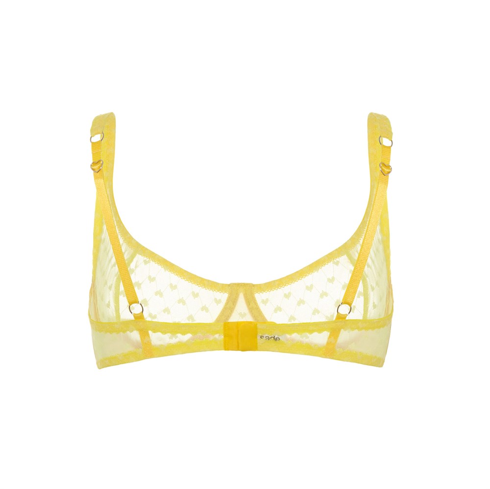 Бюстгальтер BASIC YELLOW HEART - фото 114193