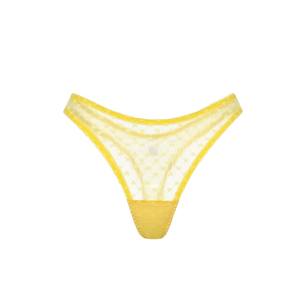 Cтринги V YELLOW HEART - фото 114346