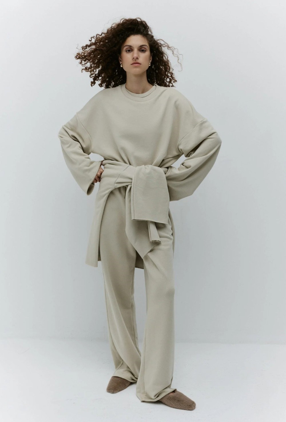 СВИТШОТ "OVER LINEN" - фото 114813