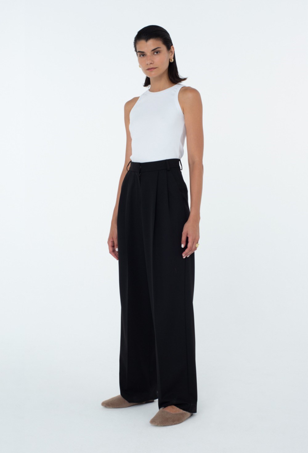 БРЮКИ "PLEATED" - фото 115059