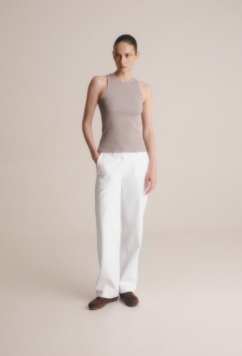 ДЖИНСЫ "WHITE" - фото 115073