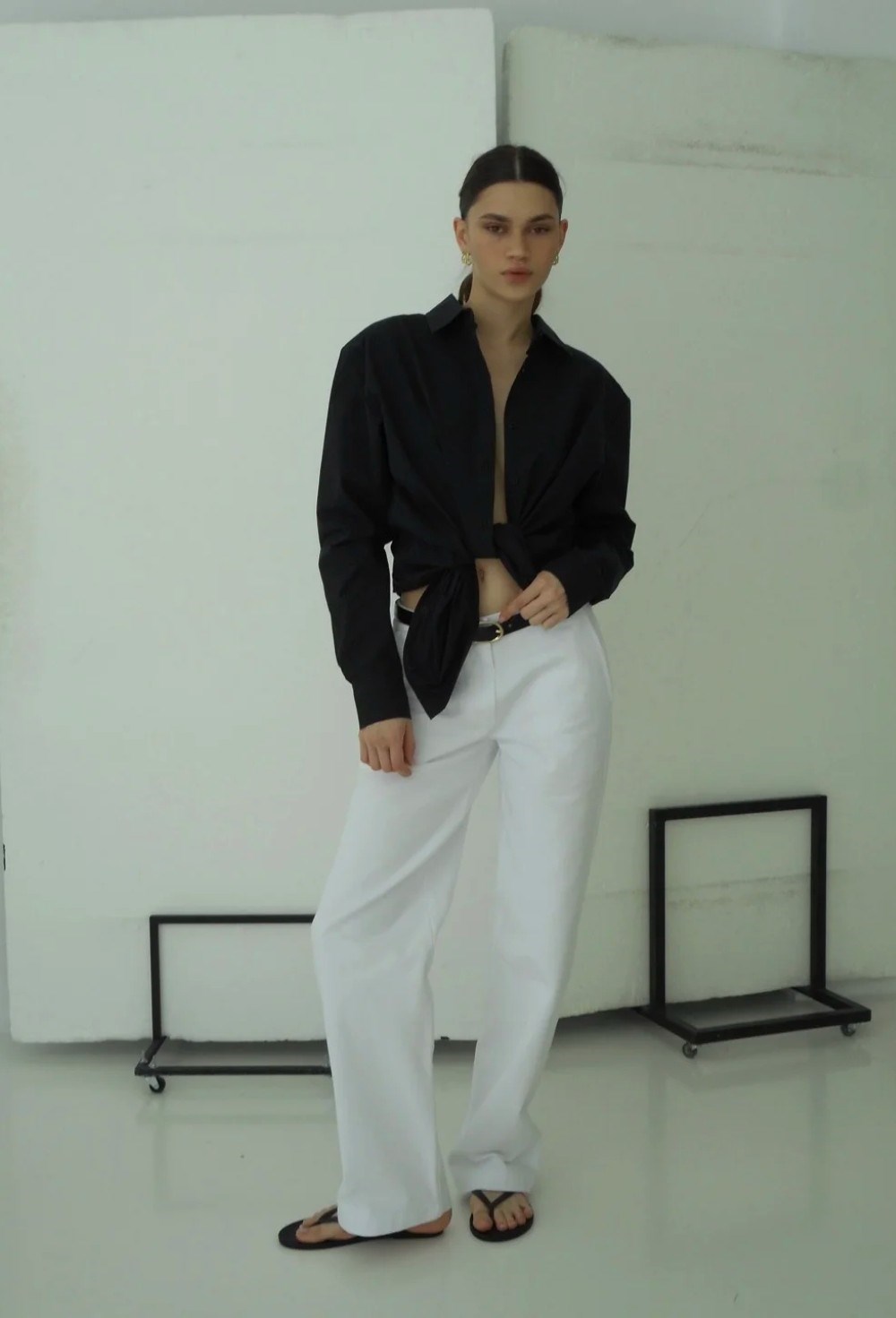 ДЖИНСЫ "WHITE" - фото 115077