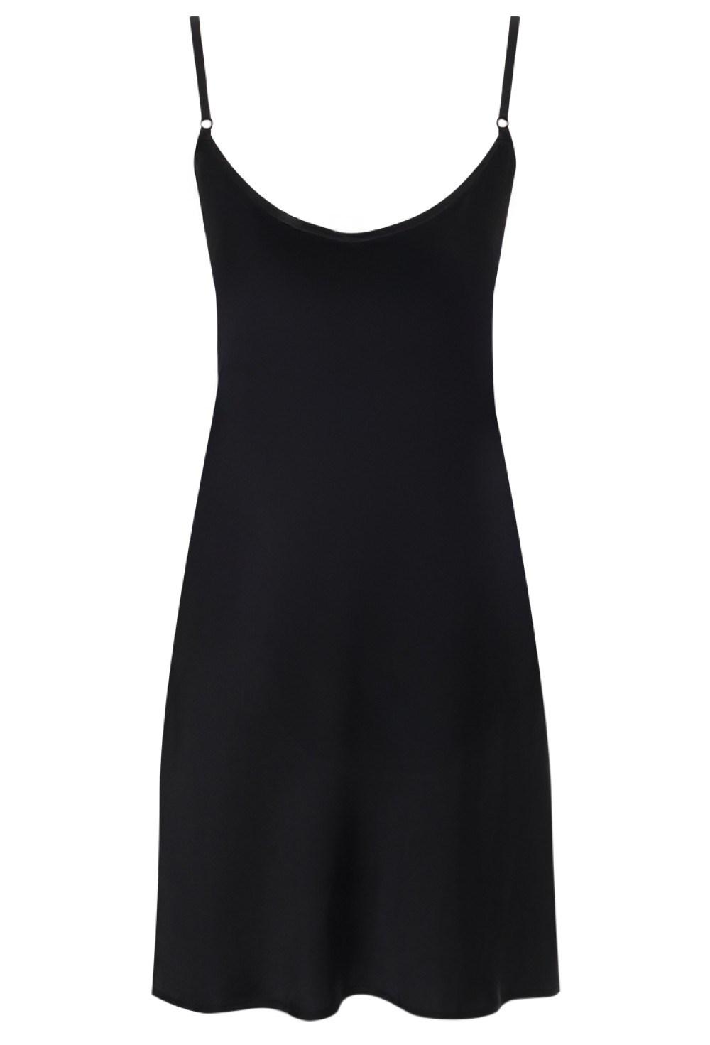 Платье-комбинация однотонное - фото 115661