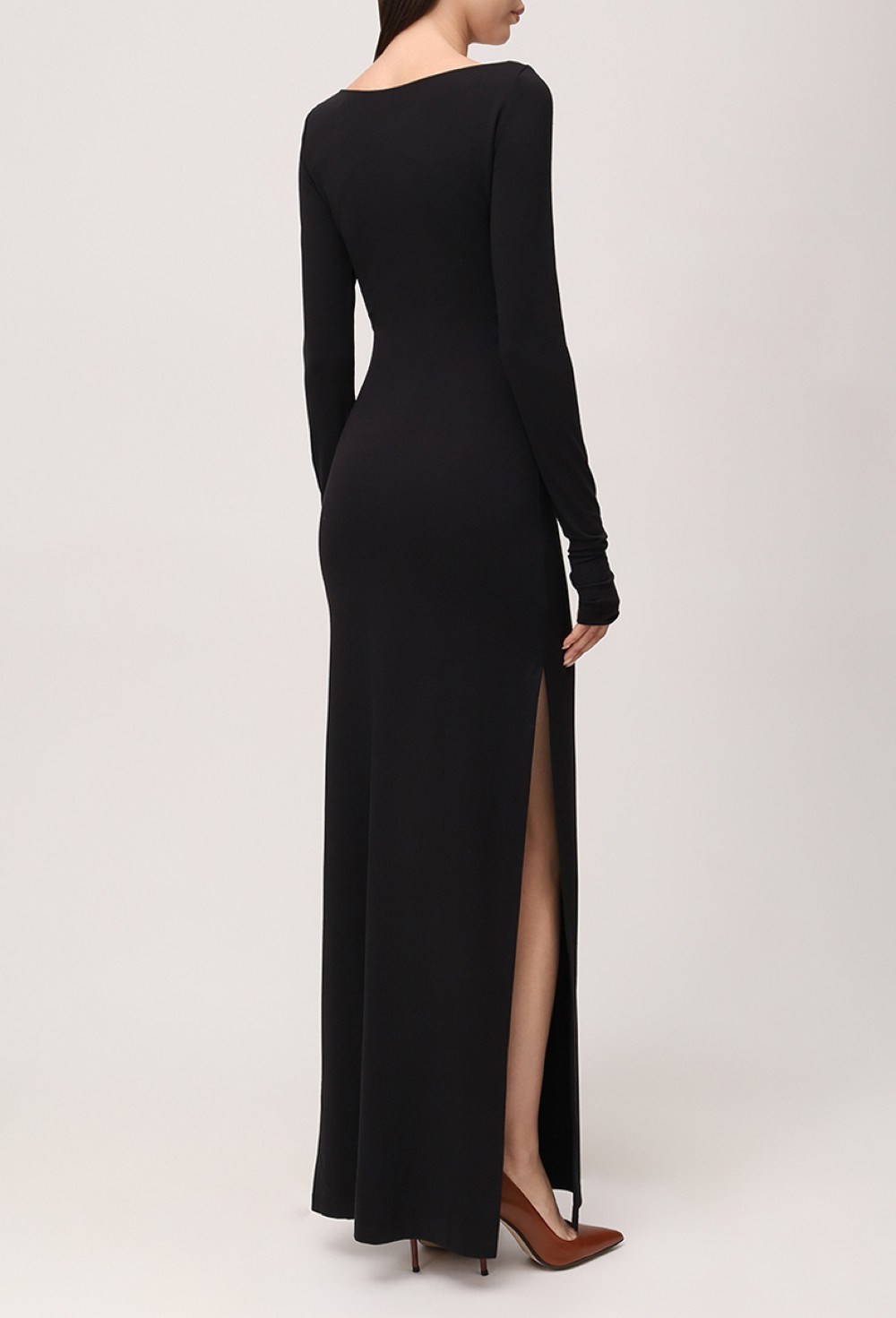 Платье с разрезами - фото 115669