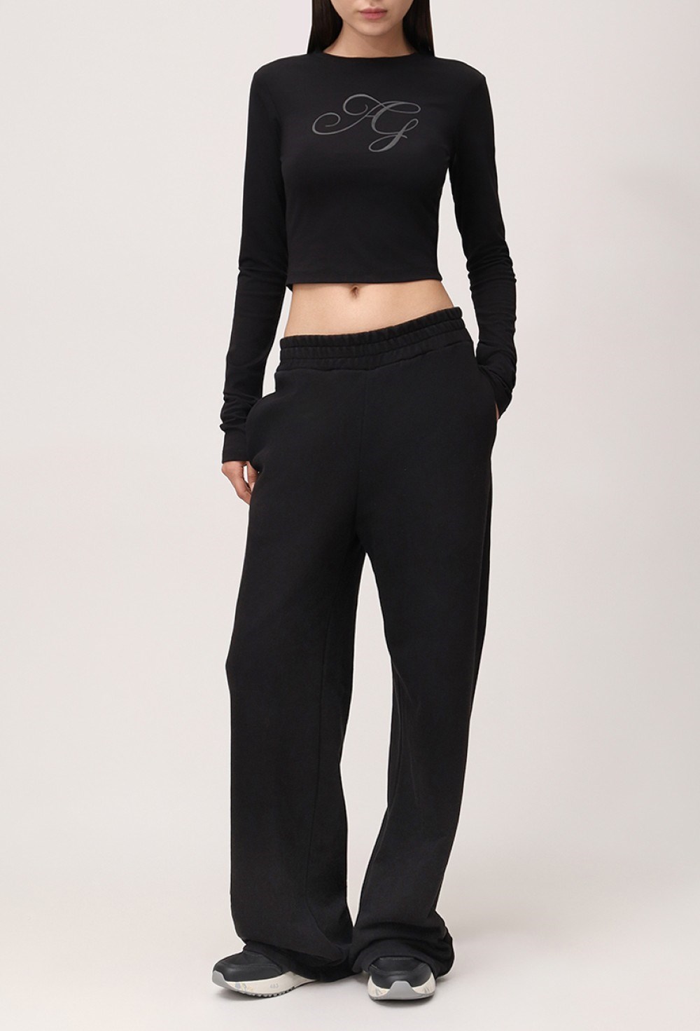 Лонгслив из вискозы - фото 115680