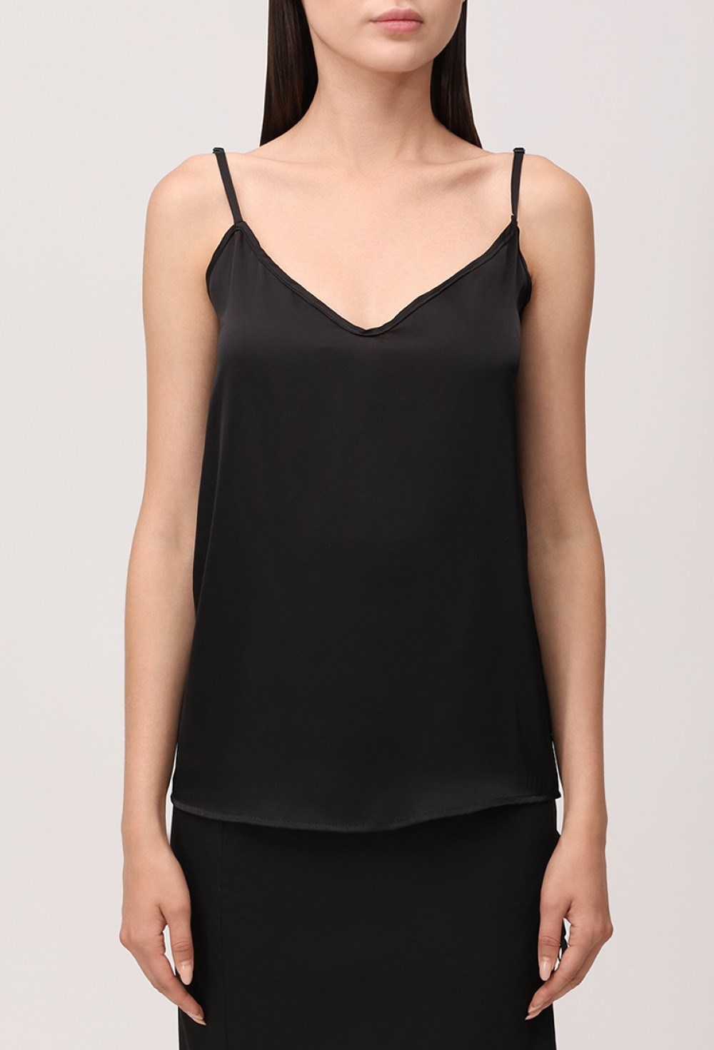 Топ однотонный - фото 115691