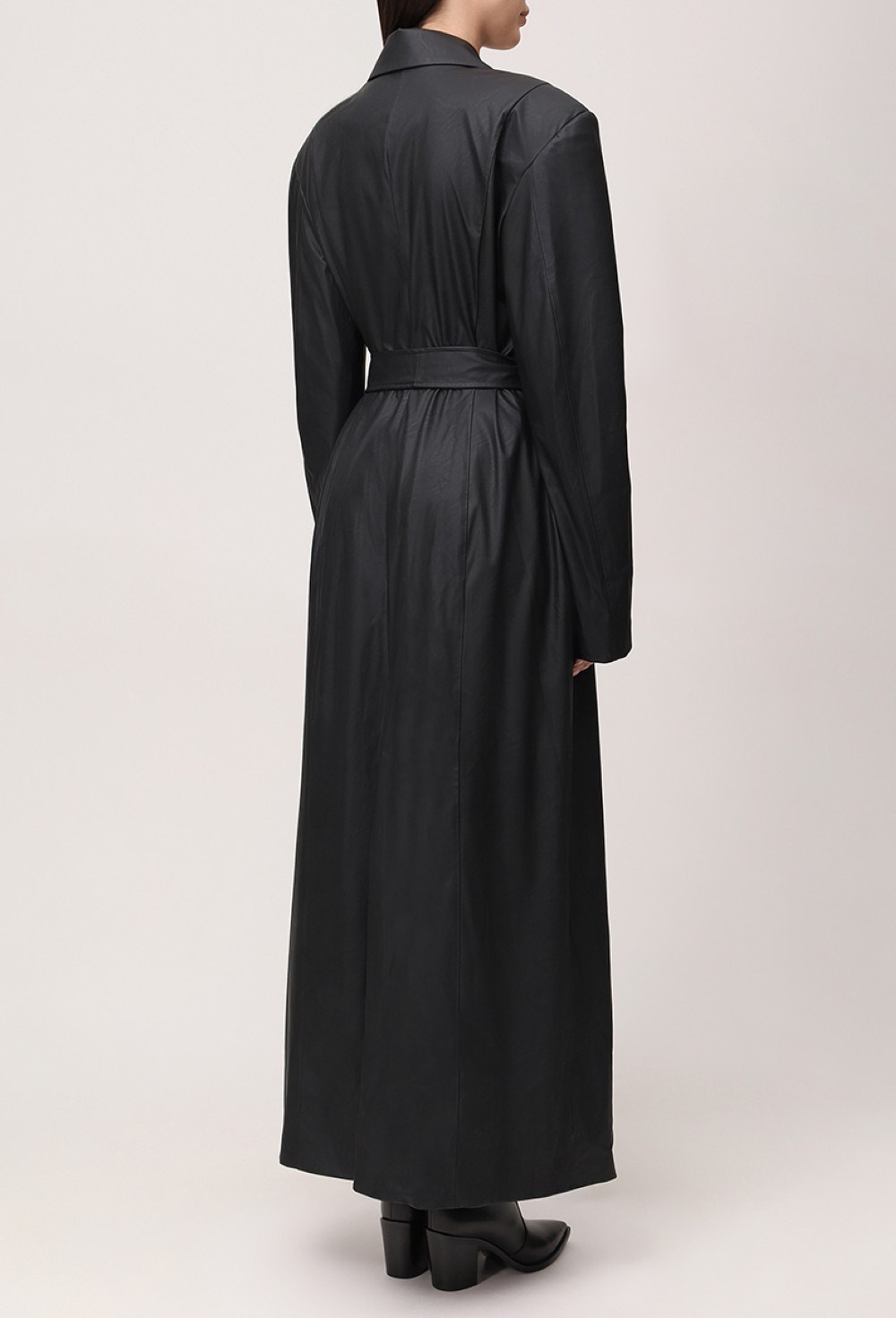 Тренч из экокожи - фото 115697