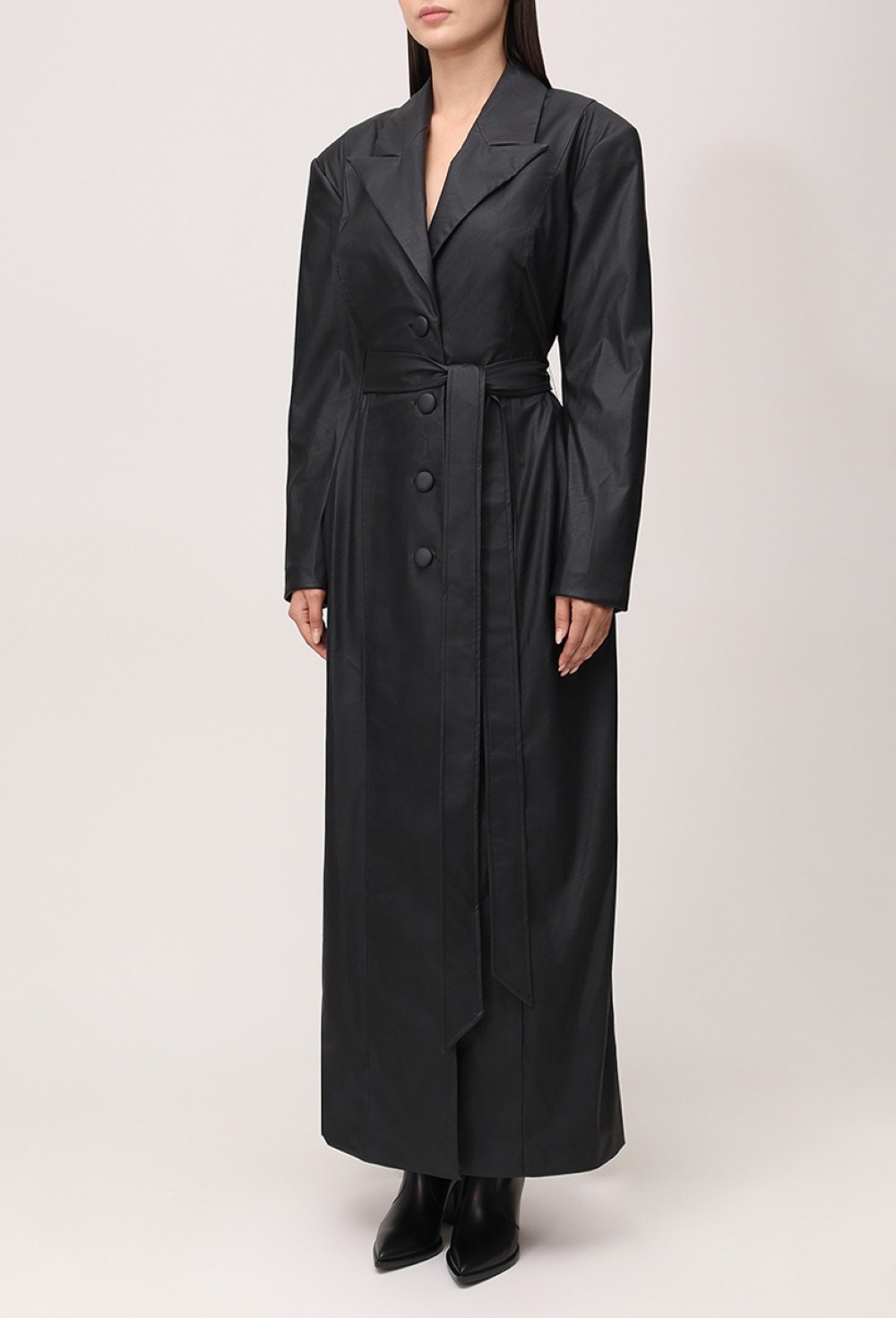 Тренч из экокожи - фото 115698