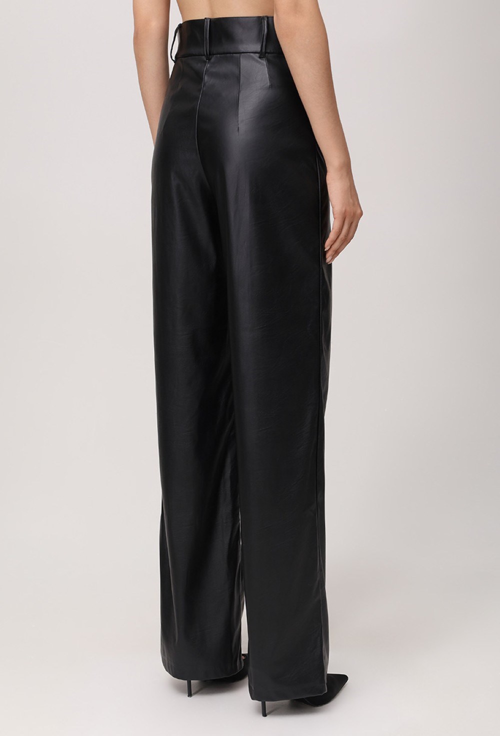 Брюки из экокожи - фото 115796