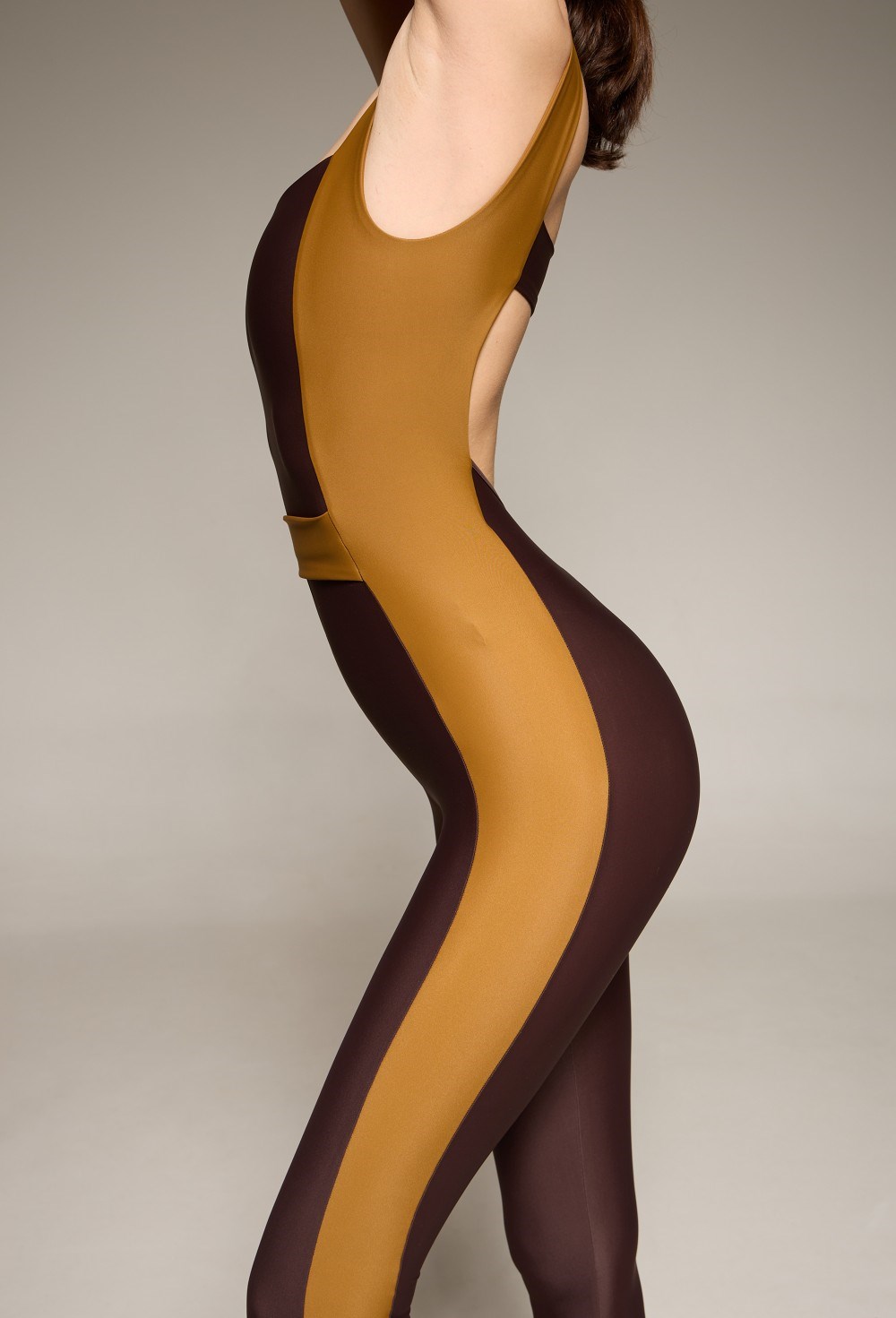 Комбинезон Forza chocolate-mustard - фото 116653