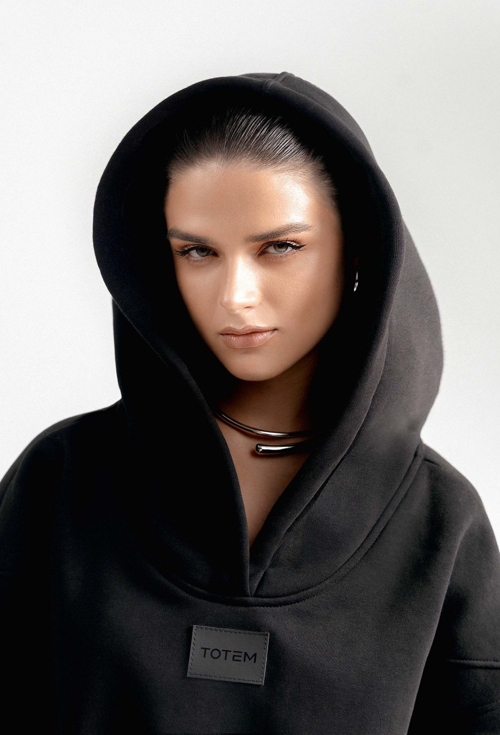 Худи объемный с капюшоном - фото 116718