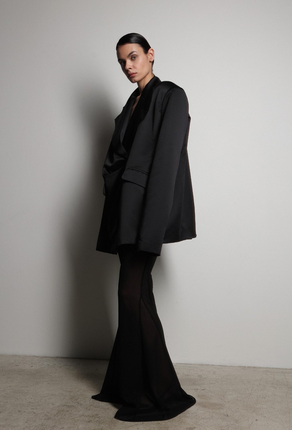 Брюки клёш с клиньями - фото 117260