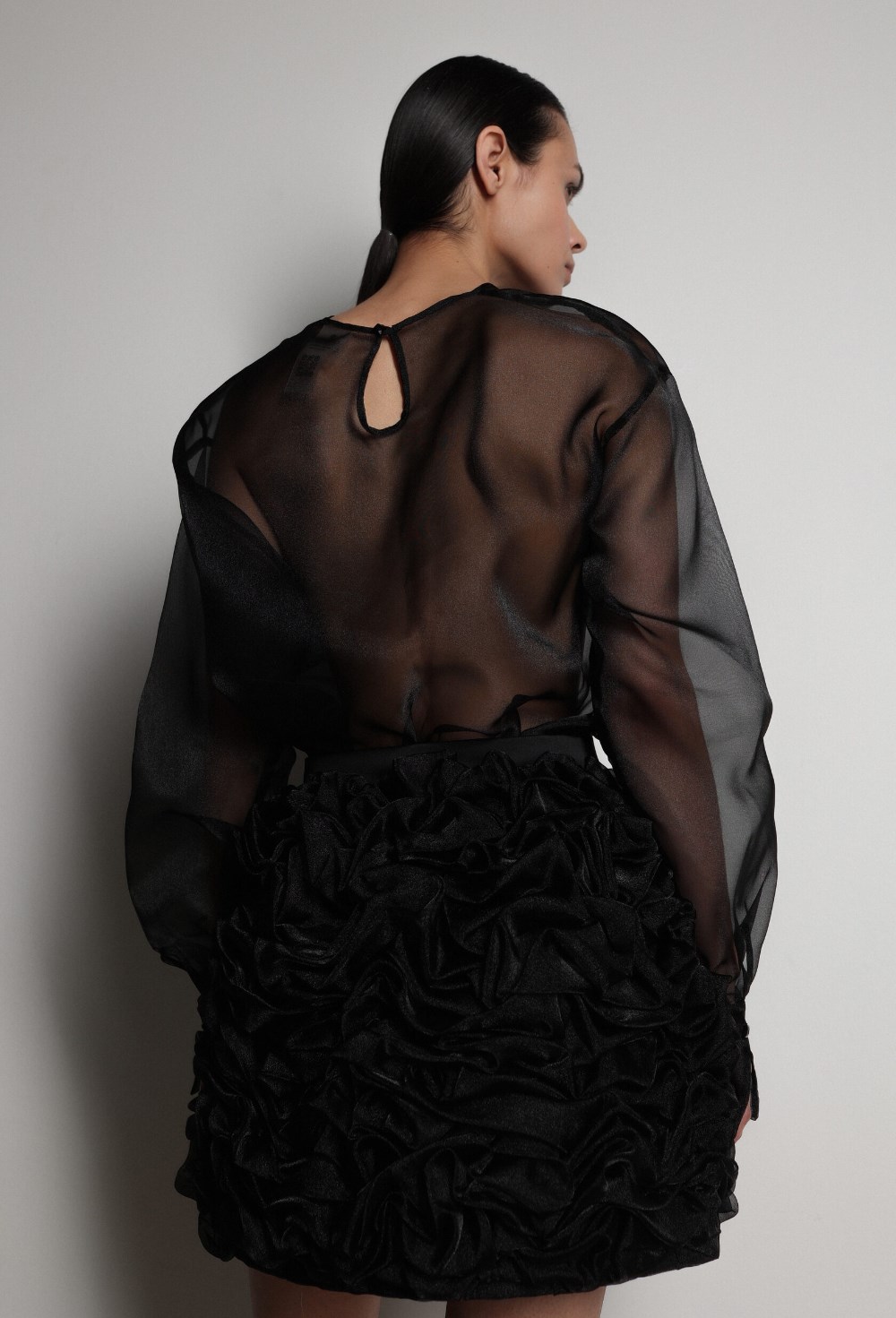 Блуза из органзы - фото 117301