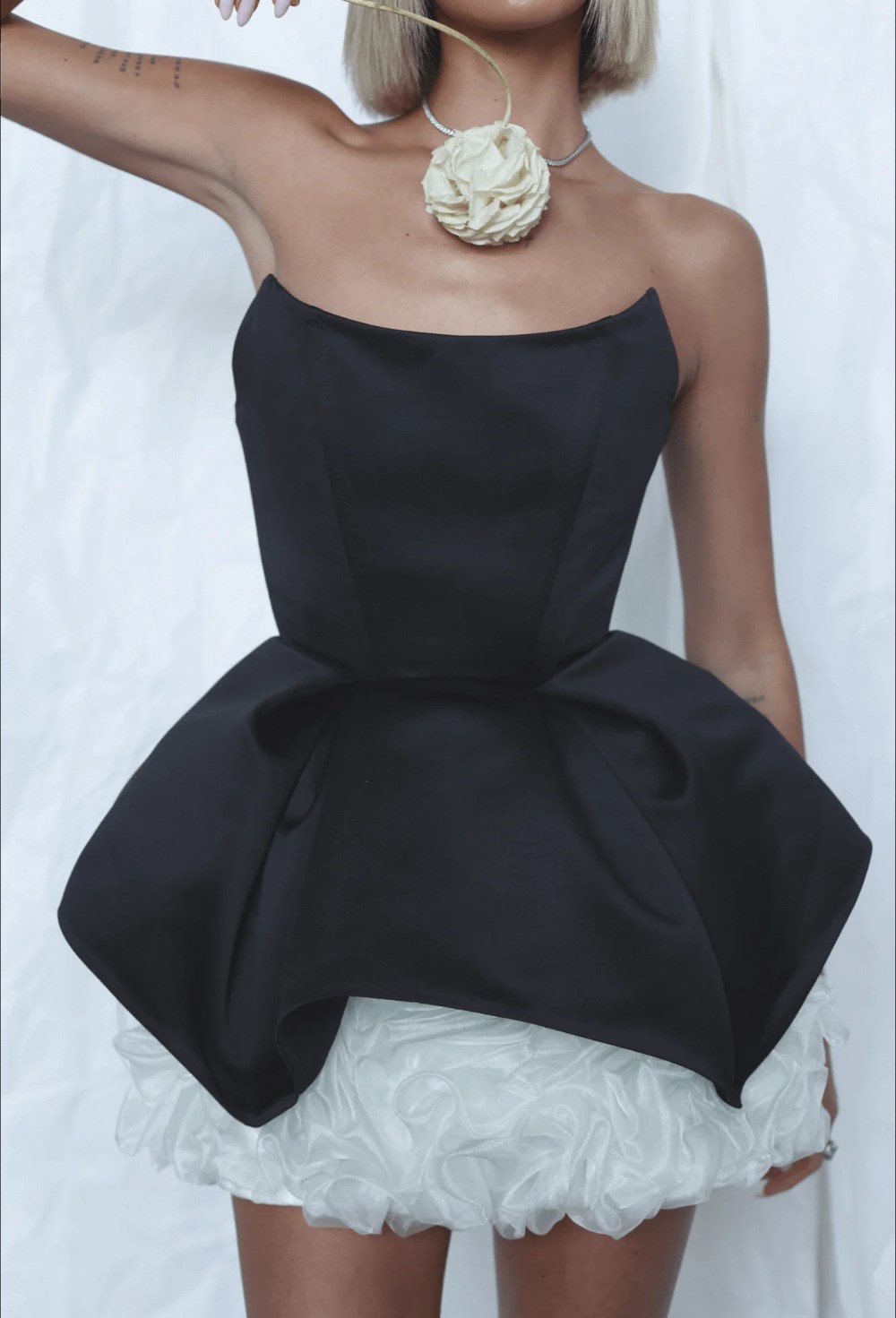 Корсет с баской - фото 117303