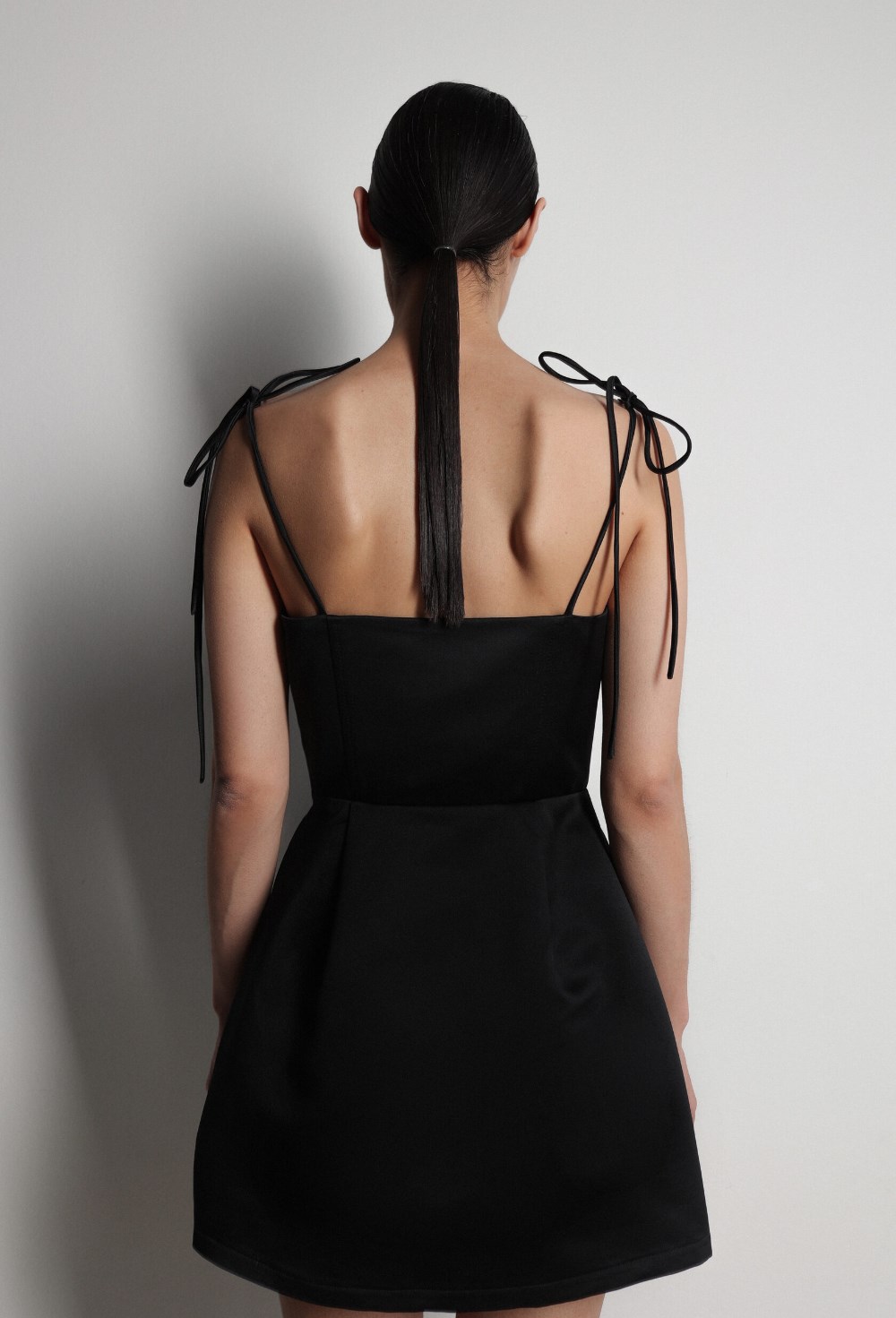 Платье мини с цветами - фото 117310