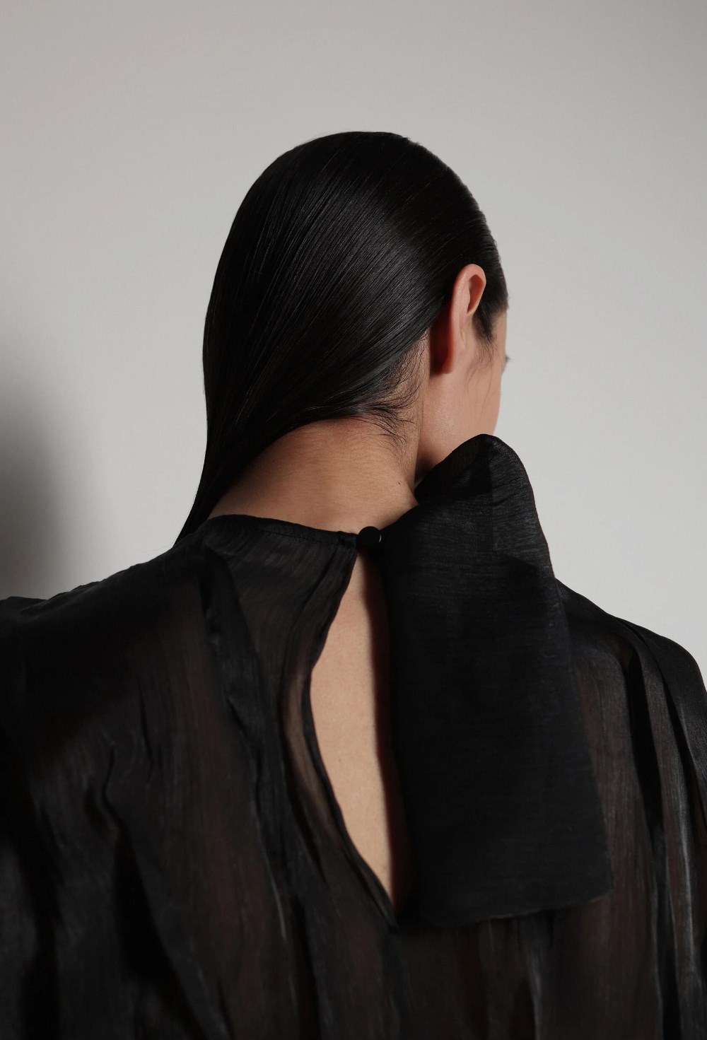 Платье с эффектом-мокрой ткани - фото 117330