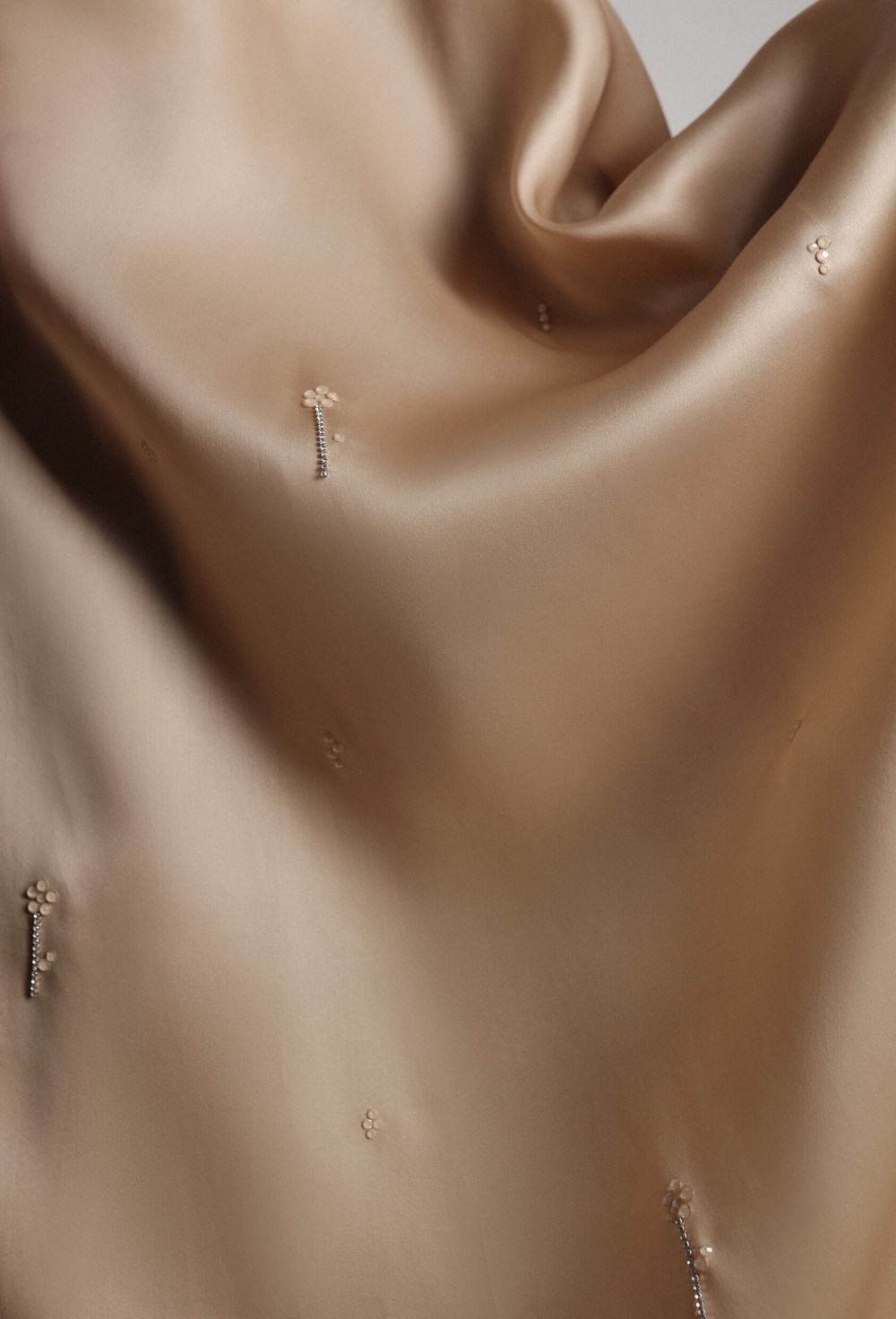 Платье Абайа со стразами органза - фото 117371