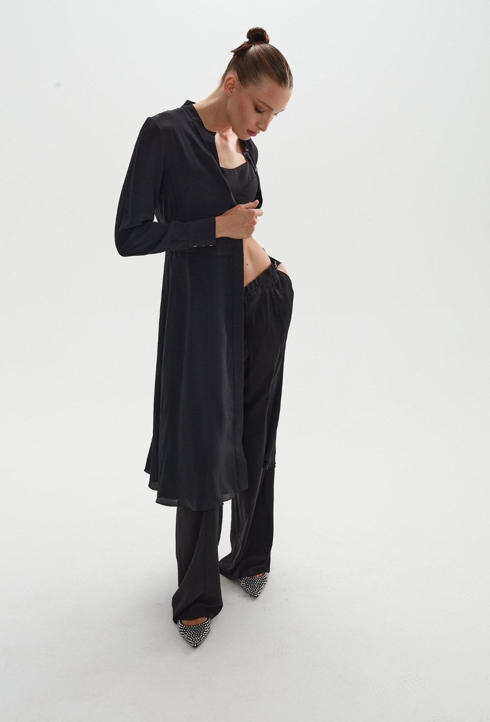 Брюки в стиле карго - фото 117616