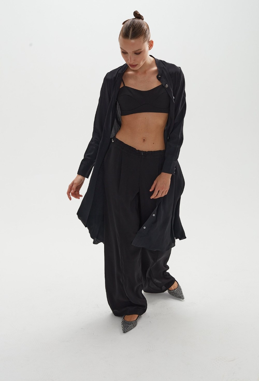 Брюки в стиле карго - фото 117617